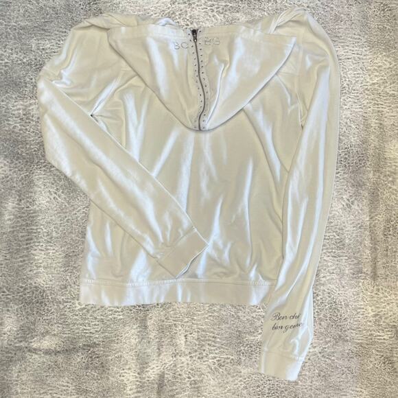 BCBG Y2k Embellished Zip Up Hoodie - Picture 2 of 9